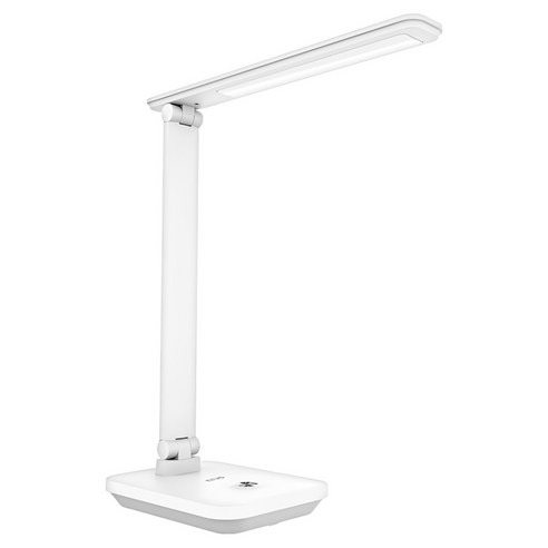 Kinyo 無線摺疊LED檯燈 PLED-4189, 白色, 1個 (廠商用: PLED4189)