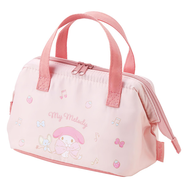 skater 鋁箔保冷/保溫便當袋 美樂蒂 180 x 135 x 115mm, 1個