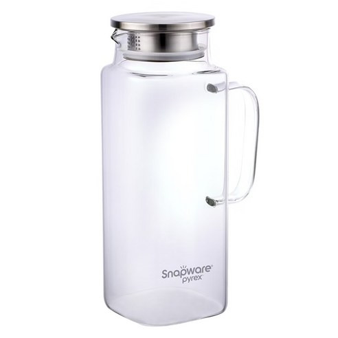 CorelleBrands 康寧餐具 Snapware 淨漾耐熱玻璃水壺, SN-GP1950, 1