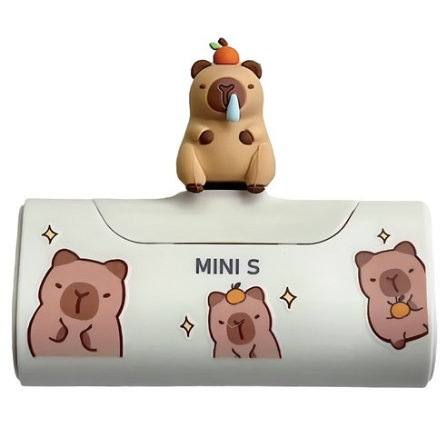 口袋行動電源, 蘋果款, 4500mah, 卡皮巴拉, 1個