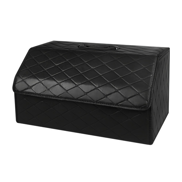 Rivemoto車用後車箱收納箱, L, 黑色, 1個