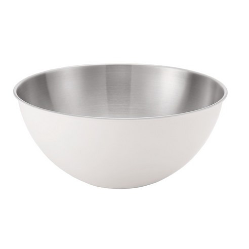 Edelkochen 彩色不鏽鋼攪拌盆, 香草奶油色, M(24*10cm), 1個