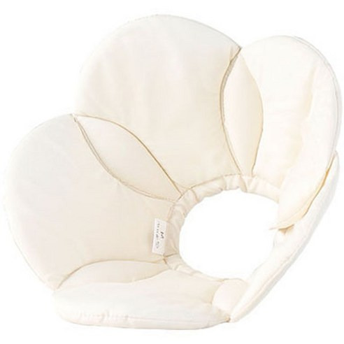 Lanboer 寵物花瓣扣環防舔咬頭套, 象牙白, 1個, M