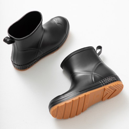 CARET 基本款中性短筒雨靴,黑色,250, 黑色, 250