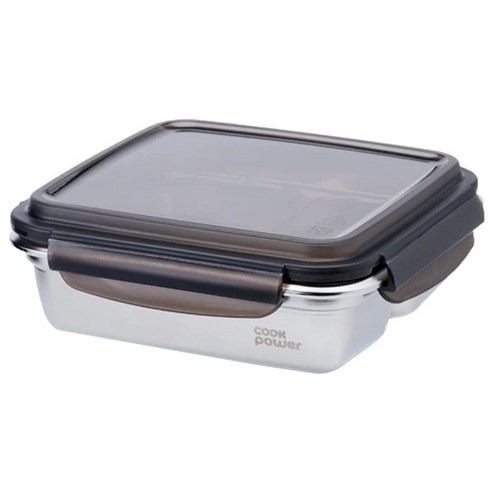 cook power 鍋寶 可微波不鏽鋼三格保鮮盒 BVS-B07D 1.2L, 單件, 1個