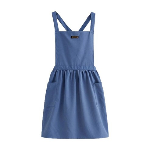 Orsetto 防水布料圍裙, 藍色, 1個
