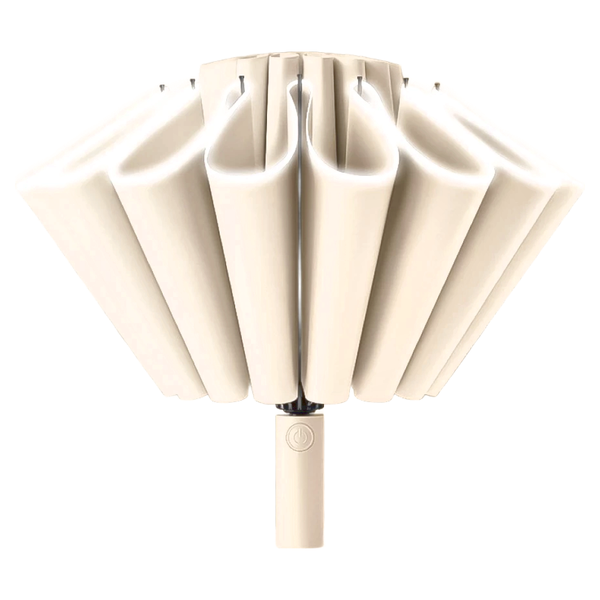 反光反向自動傘 梧桐米 32骨,105~7.5cm x 60~34cm, 575g, 1個