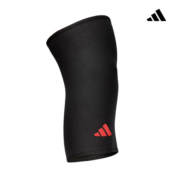 adidas 愛迪達 膝關節用彈性透氣護套 護膝, M, 1個