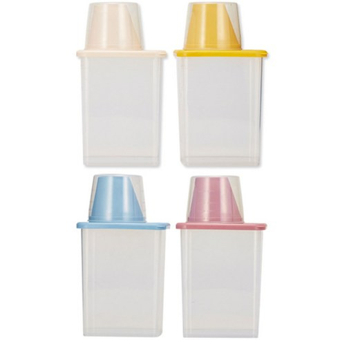 cimelax 方形穀物密封保鮮罐, 10.8 x 8.8 x 20cm, 顏色隨機, 950ml,