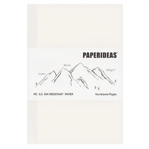PAPERIDEAS A5 裸背 188頁 空白, 1本