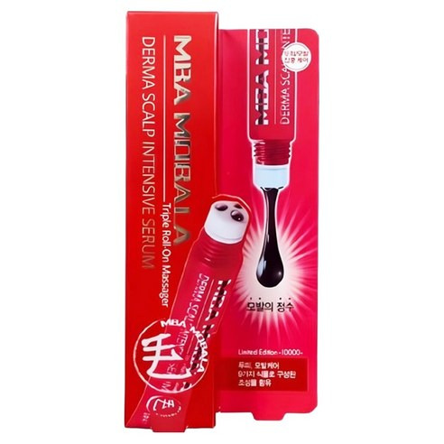 DAYCELL MBA魚腥草頭皮滾珠精華 紅色加強版, 20ml, 1盒