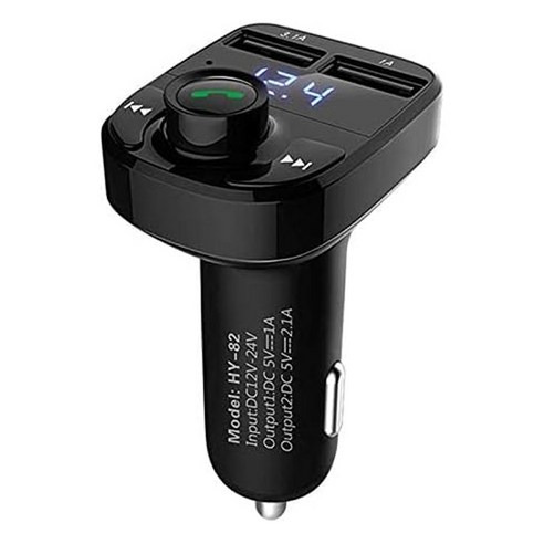 車載藍芽FM轉接器 + 車充 老車救星, HY-82, 1盒