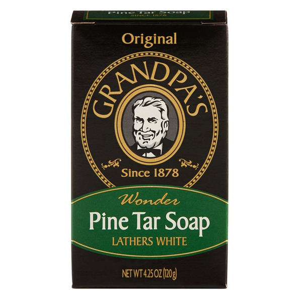 GRANDPA SOAP 神奇爺爺 松焦油護膚皂, 120g, 1個