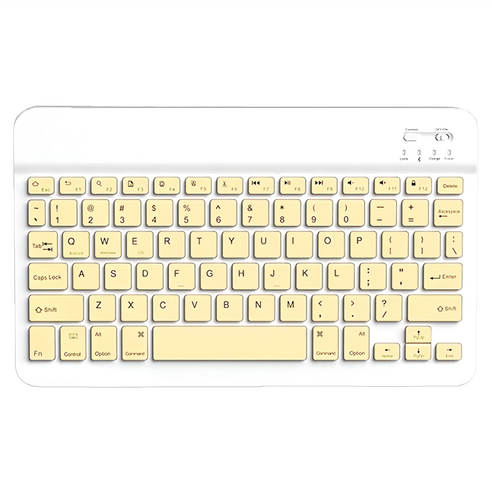 藍芽鍵盤, B215, 黃色, 1個