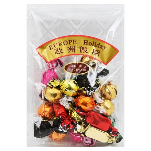 EUROPE Holiday 歐洲假期 綜合巧克力, 300g, 1包