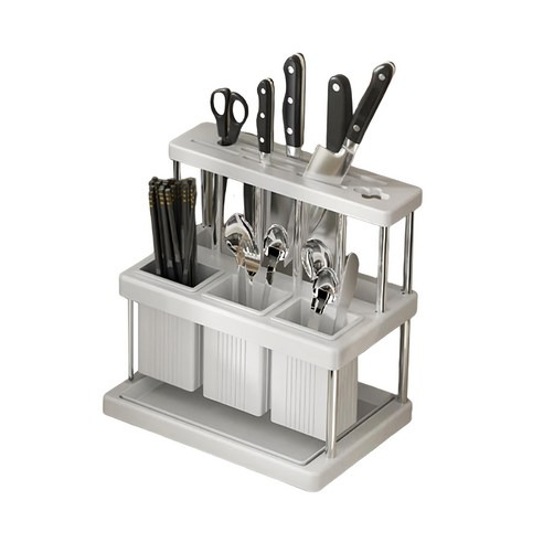 多功能刀具收納架 白銀,1入