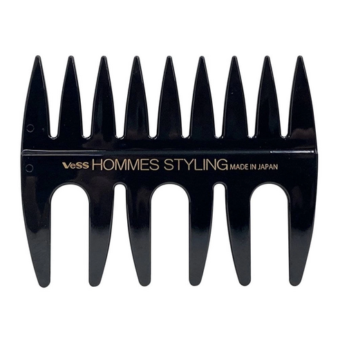 日本 VESS 男士頭髮造型魚骨梳, 8.9 x 6.9 x 5cm, 13g, 1個