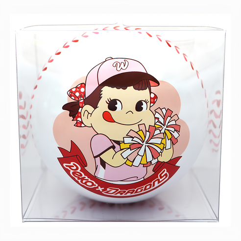 不二家 Peko牛奶糖 球型 彩球白, 40g, 1罐