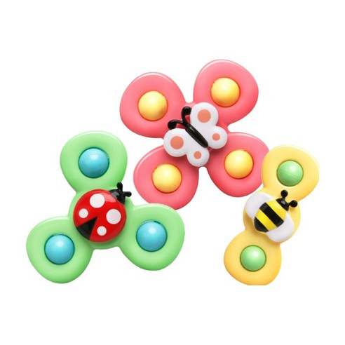 UULZZOR 吸盤轉轉樂3件組, 18個月以上, 1組