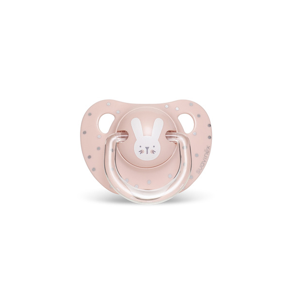 suavinex 蘇維妮 兔子款矽膠奶嘴, 18個月以上, Rabbit(Pink), 1入