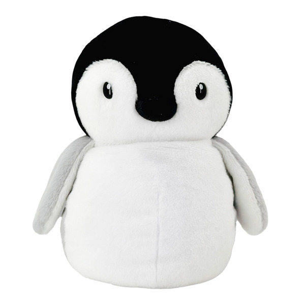 AllBeMine 歐比邁 呆呆企鵝手偶 DUMB PENGUIN, 20cm, 黑色, 1個