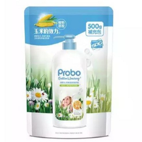 博寶兒奶瓶蔬果洗潔精(補充包) 500g