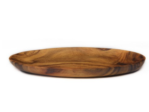 Yewon 木製圓盤, 1號 28.5*17.5*2.5cm, 木頭色, 1個