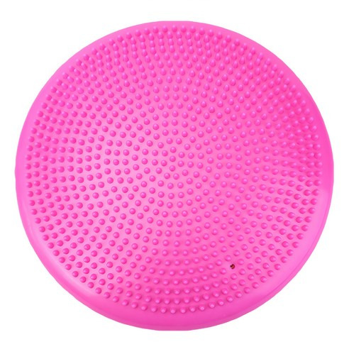 平衡墊, 34 x 34cm, 粉色, 1個