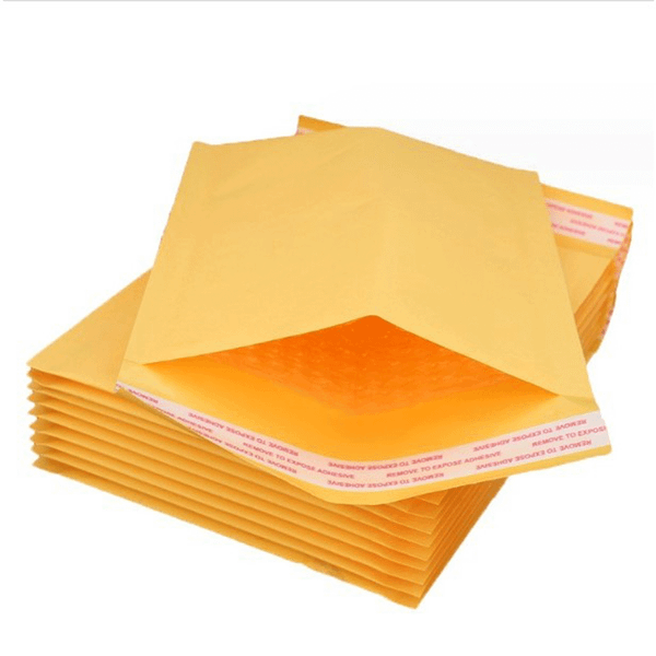 OKPP 歐凱普黃牛皮自黏防震氣泡公文袋, 20.3 x 10cm, 10個, 1組