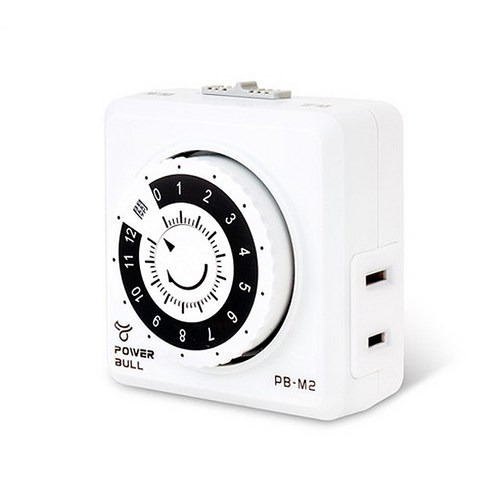 太簡單 12小時倒計時定時器 機械式, PB-M2, 1個