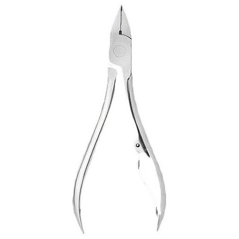加長款專業鷹嘴甲溝鉗剪指甲刀, 銀色, 1支