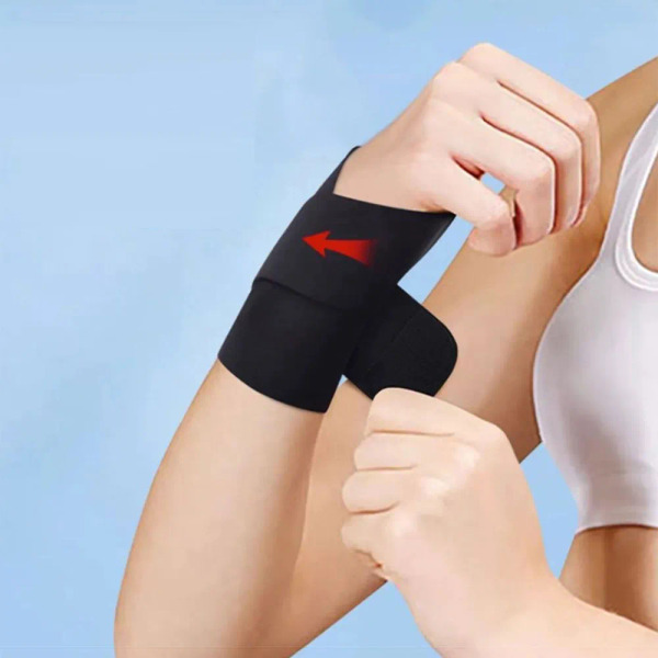 [Box Damage Discount] 日系可調節透氣薄款護腕 健身羽球男女適用, 右手適用,