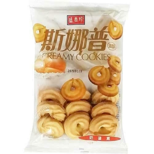 -箱裝-盛香珍-斯娜普蛋酥-奶蛋素-130g-12包-1箱
