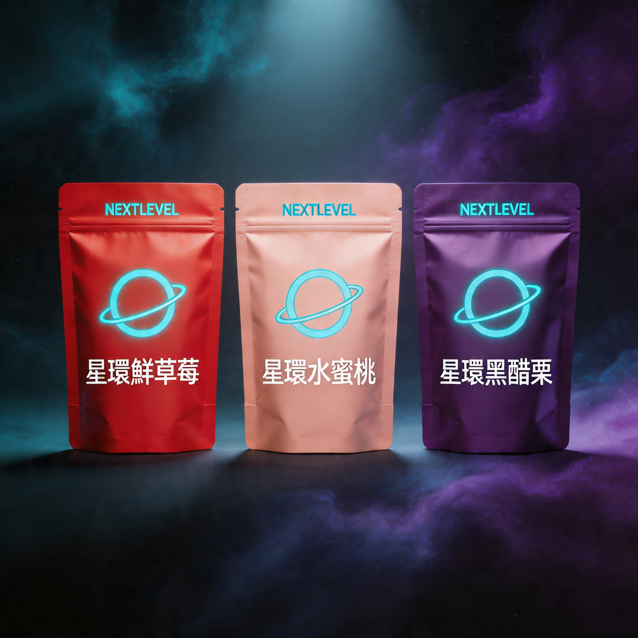 NEXTLEVEL 經典三入組 — 草莓・水蜜桃・黑醋栗