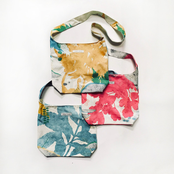 【FERN ONLY 】蕨美印花斜背包