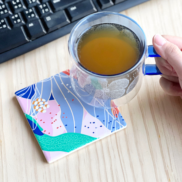 【FERN ONLY 】蕨色陶瓷杯墊2.0