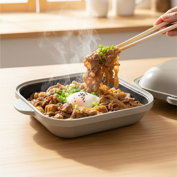 双甡微波專用多功能料理鍋｜方鍋組