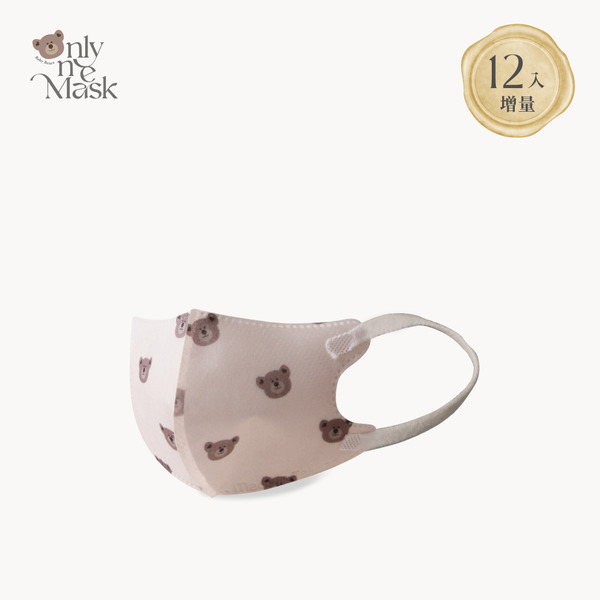 嫩嬰3D｜毛絨寶貝熊(12入/袋)