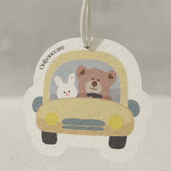 無毒環保木漿棉(熊兔開車出遊)