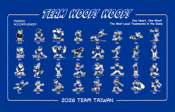 【預購】TEAM WOOF!圖鑑款長毛吸水浴巾