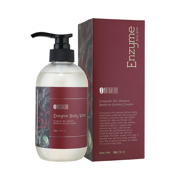 Naturero植淨林 玫瑰花徑酵母沐浴露500ml