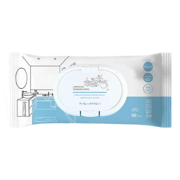 Naturero植淨林 居家萬用除水垢濕巾50抽