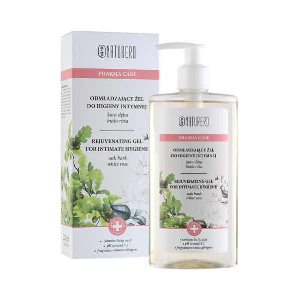 Naturero植淨林 白玫瑰青春彈嫩私密潔膚露 300ml