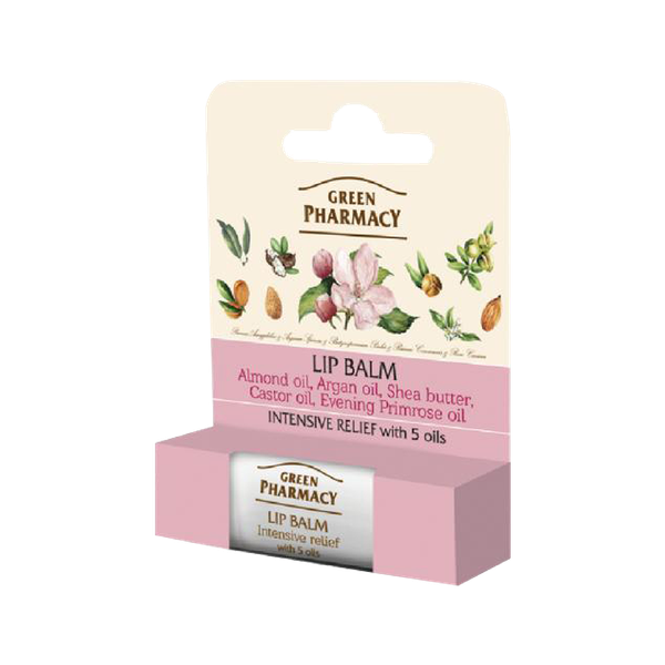 Green Pharmacy草本肌曜 乾荒對策極潤唇膏 3.6g