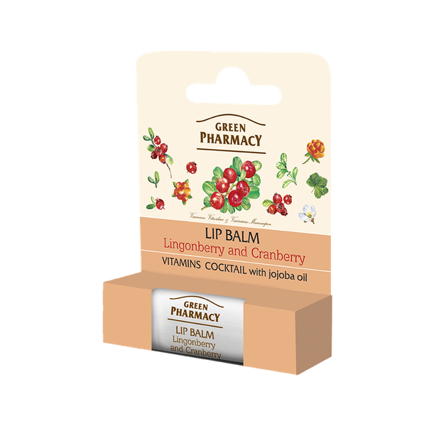 Green Pharmacy草本肌曜 活力莓果修護唇膏 3.6g