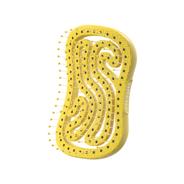 Herbalself活氧寶貝梳-芥末黃