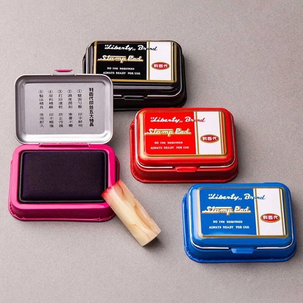 LIBERTY 利百代 印台 布印台 布面 印台 打印台 大 中 小 LTP-L LTP-M LTP-S