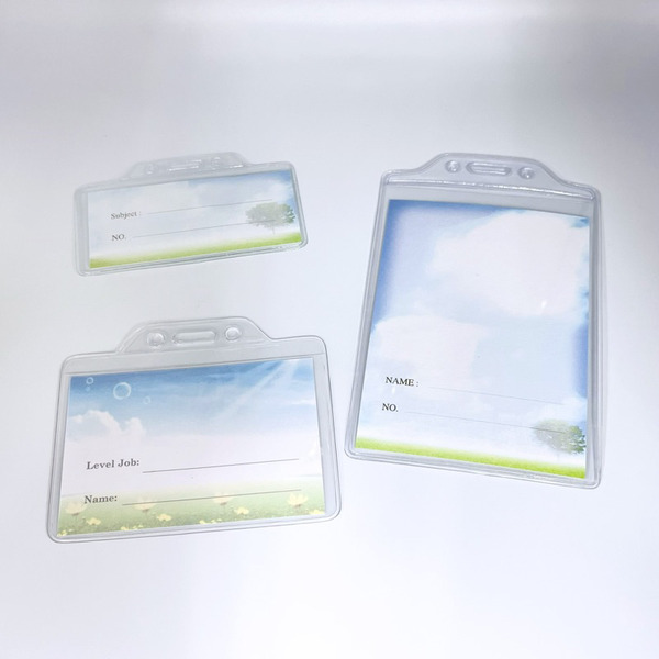 晴天 透明 證件套 識別證套 證件卡片套 名片套 卡片套 橫式 直式