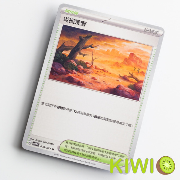 KIWI 🥝 PTCG 中文版 U 災禍荒野 SV2D 070 競技場 寶可夢卡牌