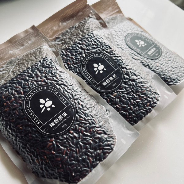 3包組｜晰穀黑米300g 真空包裝
